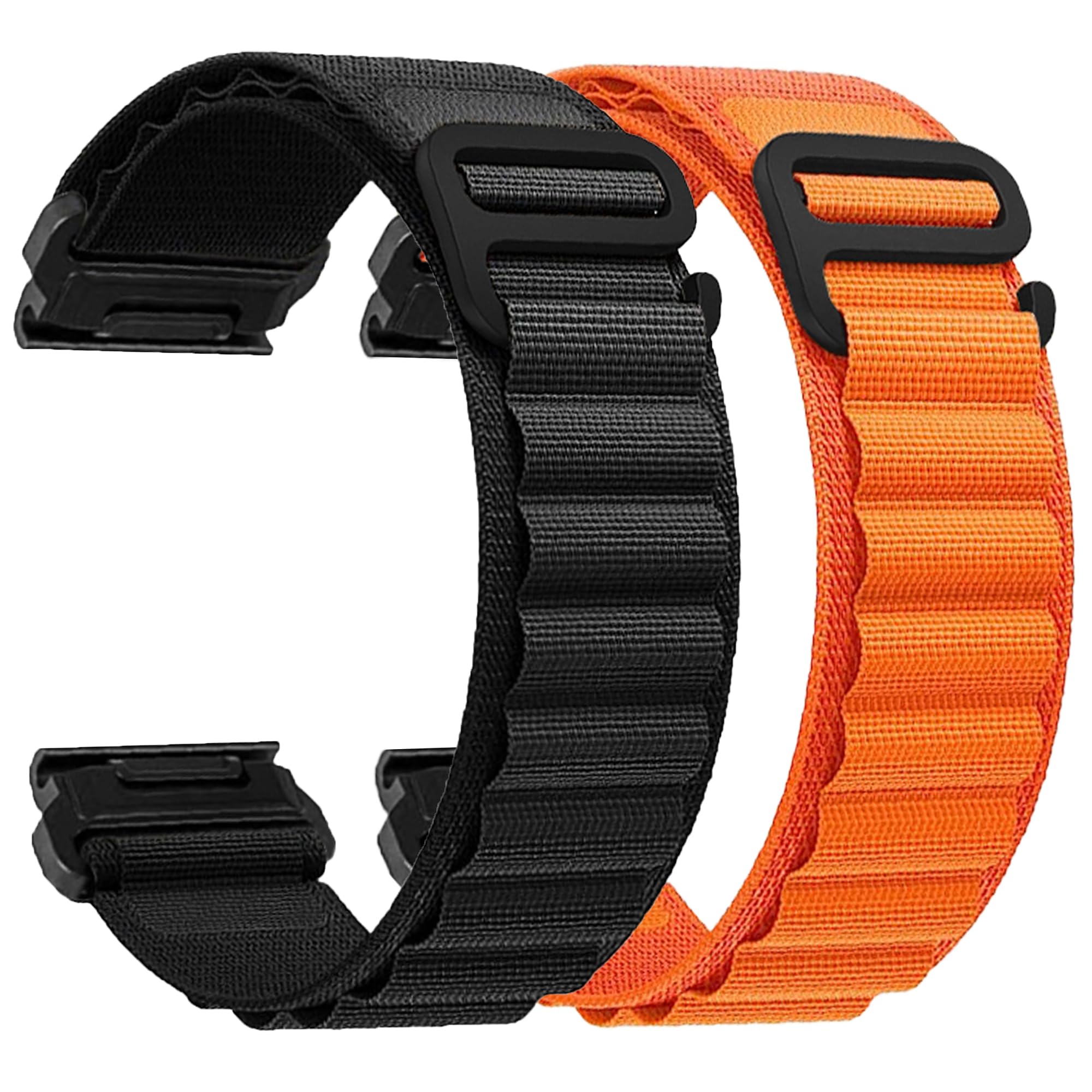 Zeit Diktator 26mm Quickfit Watch Bands compatible with Garmin Tactix 7 Pro/Fenix 7X Pro/7X/6X Pro/5X pro/5X/Descent MK2 MK1 Tactix Delta/Enduro 1 2 Alpine Loop Nylon Replacement Watchband For