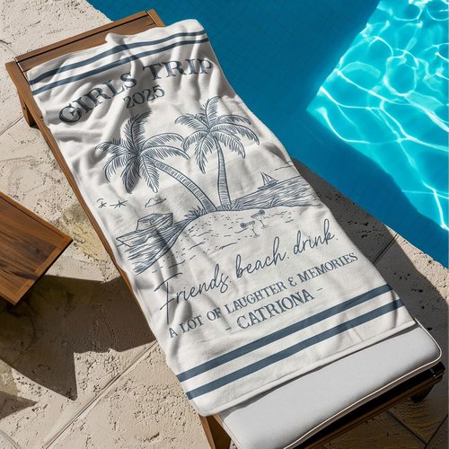 Macorner Quick-Dry Beach Towel - Personalized Lightweight Pool Towel for Adults | Perfect Travel Gift