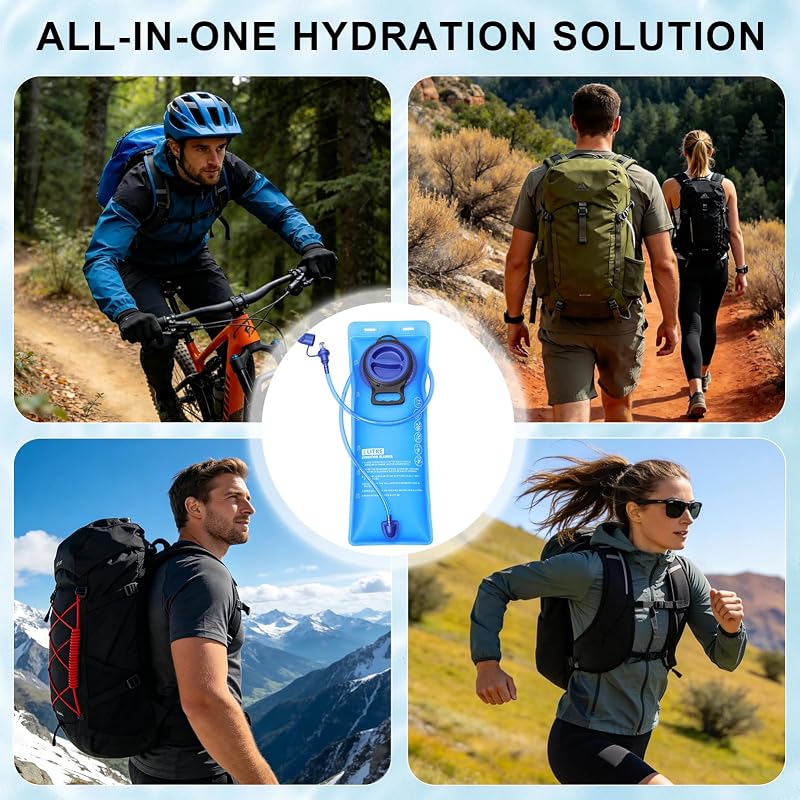 3L Hydration Bladder for CamelBak - Leak-Proof Water Reservoir for Hiking, Cycling & Running