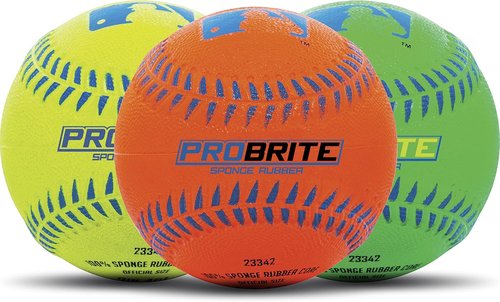 Franklin Sports - Pro Brite Neon Rubber Teeball - Youth Baseball & Softball for Indoor/Outdoor Play