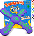 Skiennix Foam Boomerang - Fun Outdoor Toy for Kids & Adults | Perfect for Pool, Beach & Splash Pad Play
