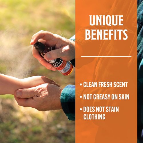 Grandpa Gus's Natural Tick & Mosquito Repellent Spray - DEET-Free, Plant-Based, 4 oz | Safe for Kids, 2 Pack
