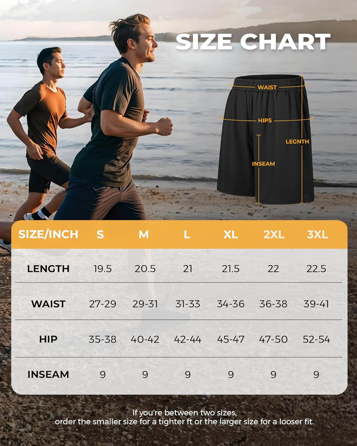Skiennix Men's Gym Shorts - Quick Dry Basketball Athletic Shorts with Pockets | 4 Pack in Black