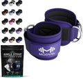 Modvel Gym Ankle Strap - Adjustable Padded Support for Glute & Leg Kickbacks | Perfect for Strength Training & Rehab