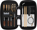 BOOSTEADY Universal Handgun Cleaning Kit - Complete Set for .22, .357, .38, 9mm & .45 Caliber Pistols