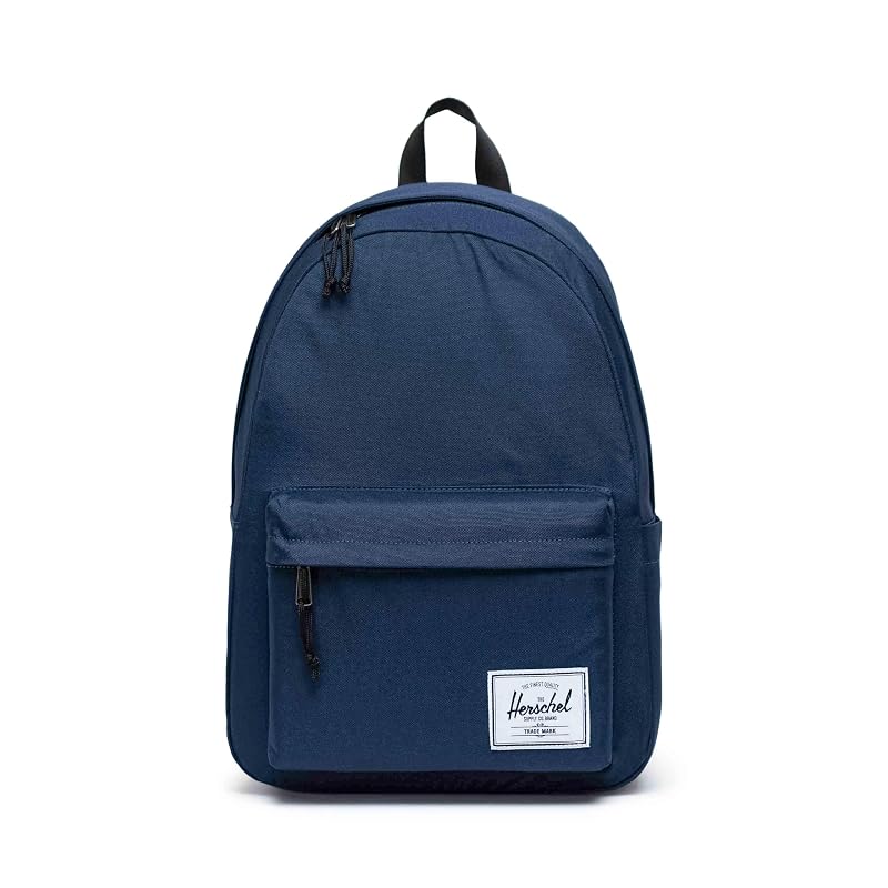 Herschel Classic Backpack Mod XL 25L Navy - 15/16-Inch Laptop Sleeve, Front Pocket