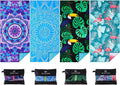 Skiennix Microfiber Beach Towels - Oversized 71x32" Sand-Free Travel Essentials for Adults & Kids