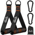Heavy Duty Exercise Handles, Gym Cable Handles for Cable Machine Attachments, D Handle Cable Attachments, Handles for Resistance Bands, Workout Accessories, Fitness Equipment for Home Gym