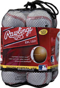 Rawlings Official League Practice Baseballs - Youth Size, 12 Count Bag for Recreational Use
