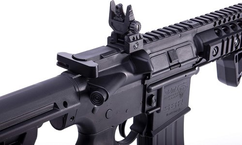 DPMS Full Auto BB Air Gun - CO2-Powered with Dual Action Capability for Enhanced Shooting Experience