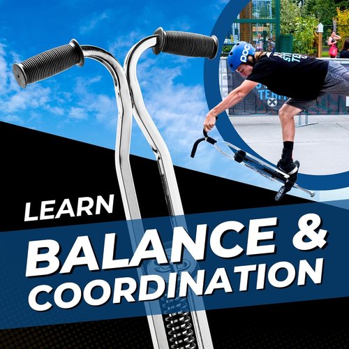 Flybar Super Pogo Stick | High Jumping & Tricks for Kids & Adults 14+ | Steel Frame, Supports 120-210 lbs