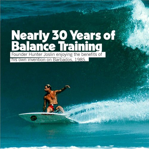 Indo Board - Balance Trainer for Core Strength & Stability | Ideal for Surfing, Yoga & More