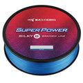 KastKing Superpower Silky8 Braided Fishing Line, Blue, 8 Strand, 40LB, 150Yds