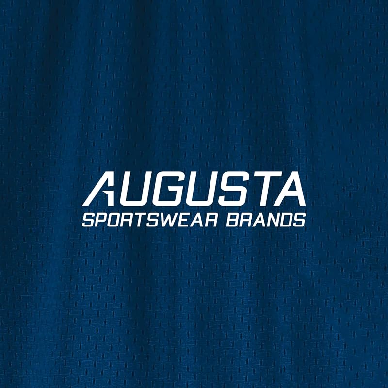 Youth Modified Mesh Shorts - Navy & Medium by Augusta Sportswear