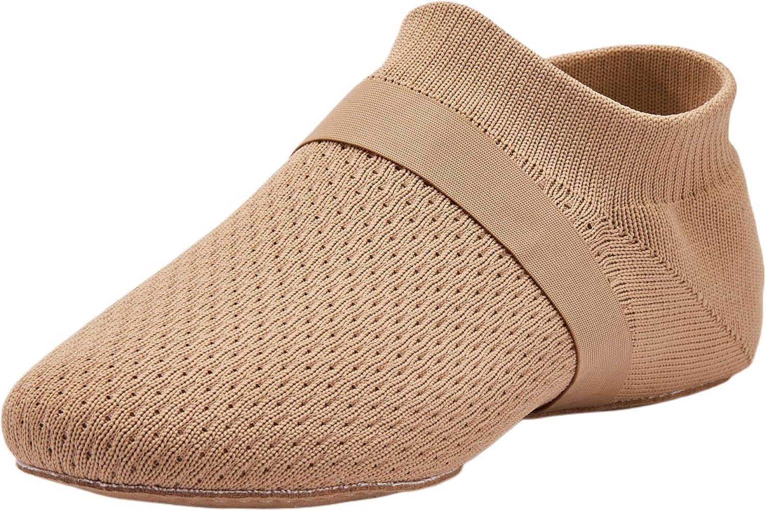 SANGEESON Slip-On Jazz Shoes - Lightweight & Breathable Dance Footwear for Men & Women