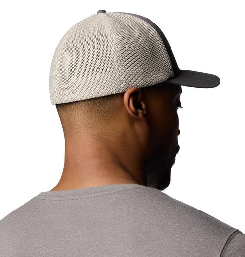 Columbia Unisex Mesh Ball Cap, City Grey/Dark Stone, XX-Large