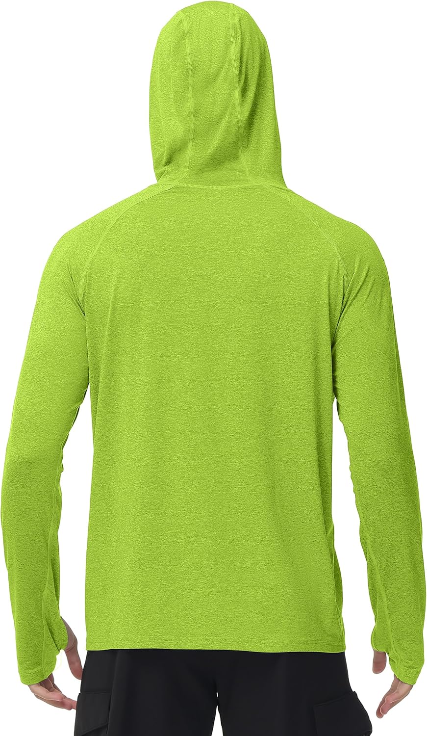 Roadbox Men's Fishing Shirt - UPF 50+ Long Sleeve UV Sun Hoodie for Hiking & Athletic Activities