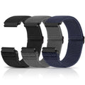 Relting Compatible with 16mm 18mm 19mm 20mm 22mm 24mm Watch Bands Quick Release Replacement Wristband,Adjustable Stretchy Nylon Solo Loop Straps Fabric Braided Sport Elastic Bands for Men Women