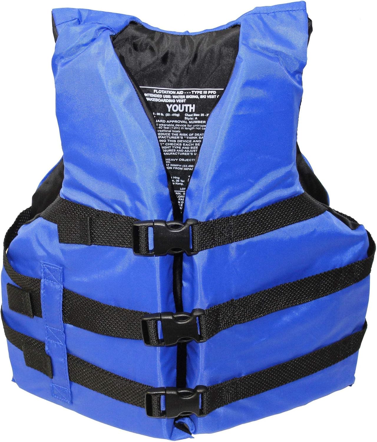 Unbranded Life Jacket - Coast Guard Approved Type III PFD Flotation Vest for Kayaking & Water Sports | 10 Pack