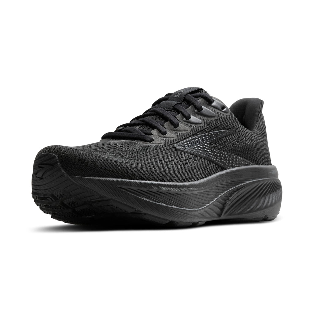 Brooks Women’s Ghost 17 Neutral Running Shoe - Black/Black/Ebony - 5.5 Wide