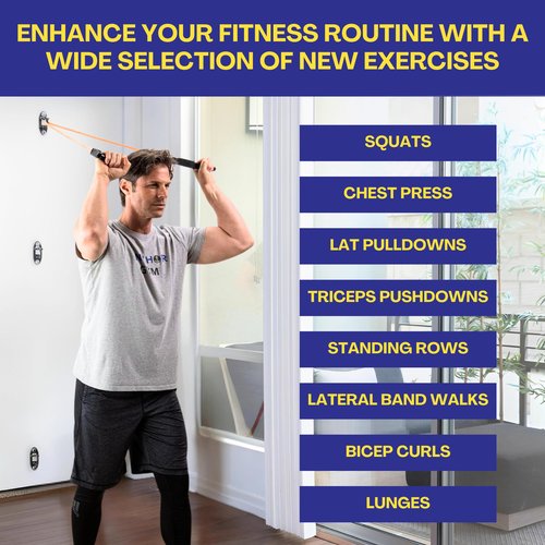 Anchor Gym Mini H1 (Set of 3) - Exercise Band Wall Mount & Resistance Bands Anchor | Gym Hooks Wall System for Bodyweight and Cable Training - Black
