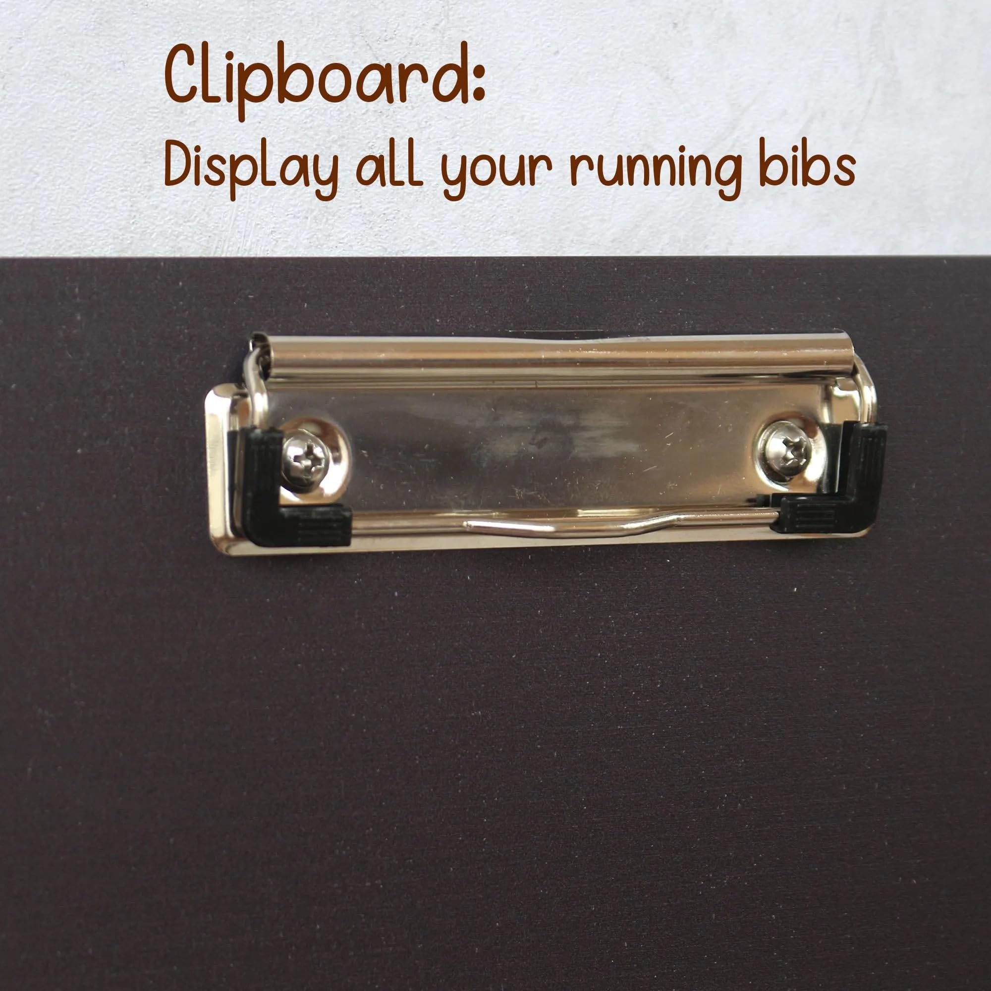 Personalized Running Medal Hanger Display | Wooden Bib And Medal Display For Runners | 5K 10K Marathon Personal Bests Chalkboard Design, Gifts for Runners, Holds up to 60 Medals And 40 Bibs
