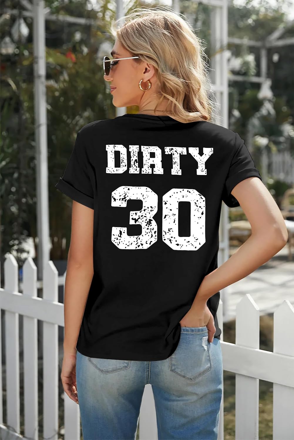 Regine Switzerland Funny 30th Birthday T-Shirt - Stylish Letter Print Tee for Women