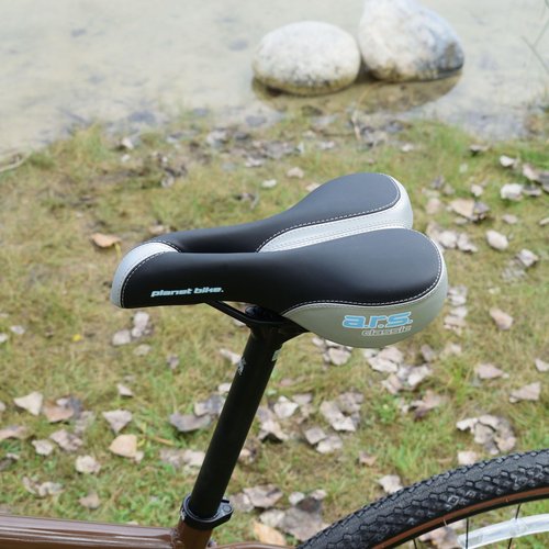 Planet Bike A.R.S. Classic bike seat - men's (black & silver)