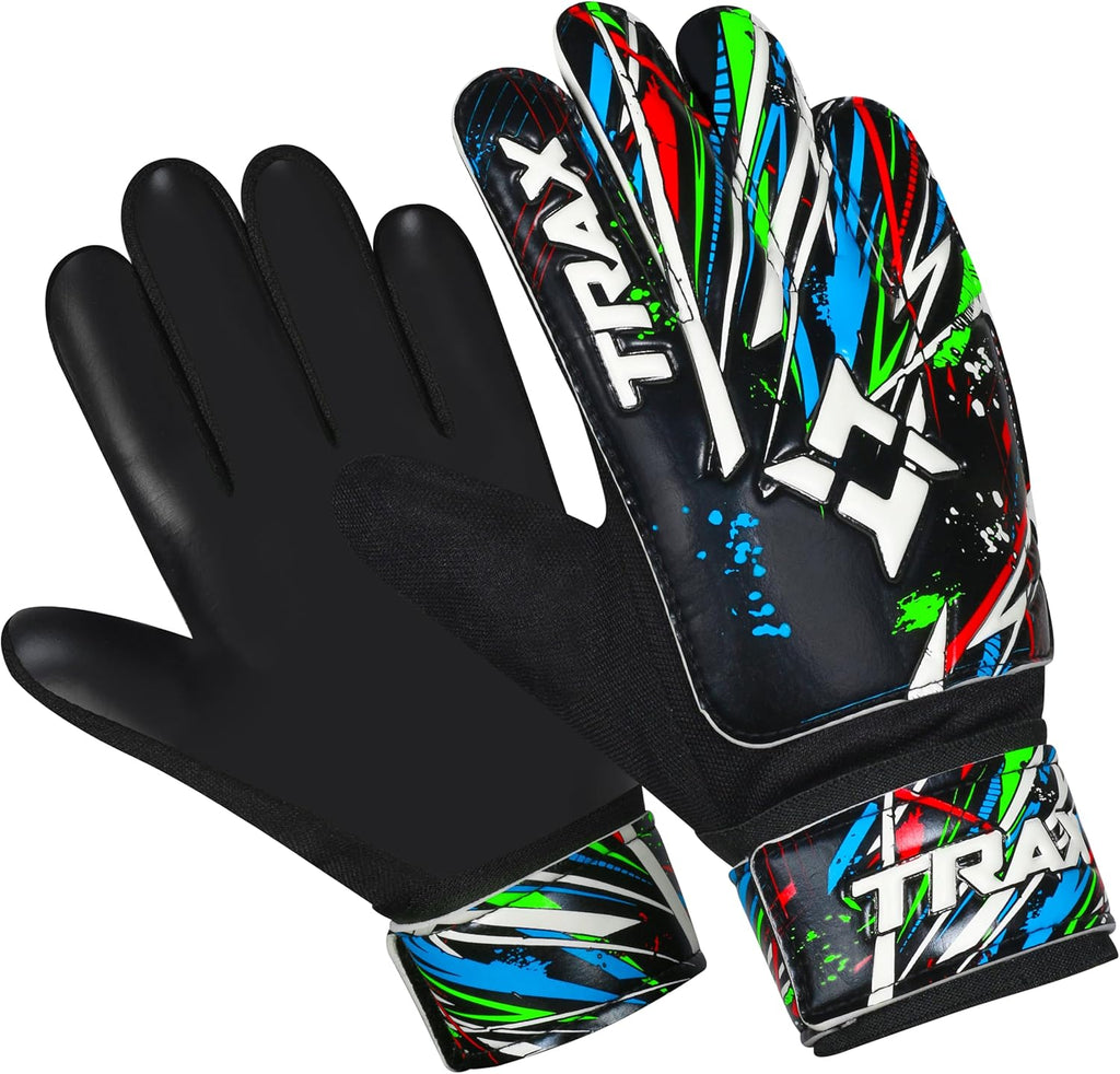 Skiennix Soccer Goalie Gloves - Youth & Adult Football Goalkeeper Gloves with 4mm Anti-Slip Grip & Wrist Protection