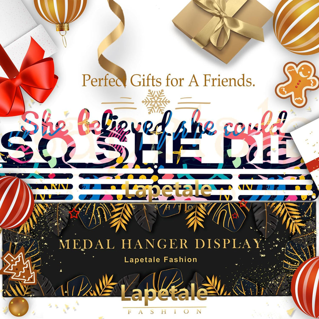 Skiennix Race Medal Holder - Stylish Wall Hanger for Marathon Medals | Perfect Runner Display