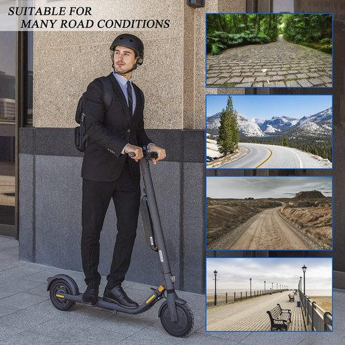 Amitor 8.5 Inch Scooter Tire Tube, 8 1/2 x2 Electric Scooter Replacement Wheels and Inner Tube, 50/75-6.1 Compatible for Xiaomi Pro 2 M365 Pro 1S, Electric Scooter 8.5 Inch Non-pneumatic Tires