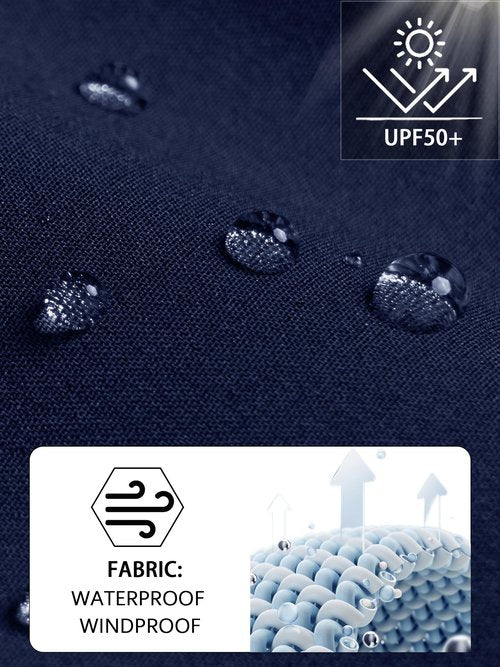 FFEATIANDY Men's Hiking Snow Ski Pants Softshell Fleece Lined Winter Water Repellent Outdoor Fishing Cargo Pants Navy XXL