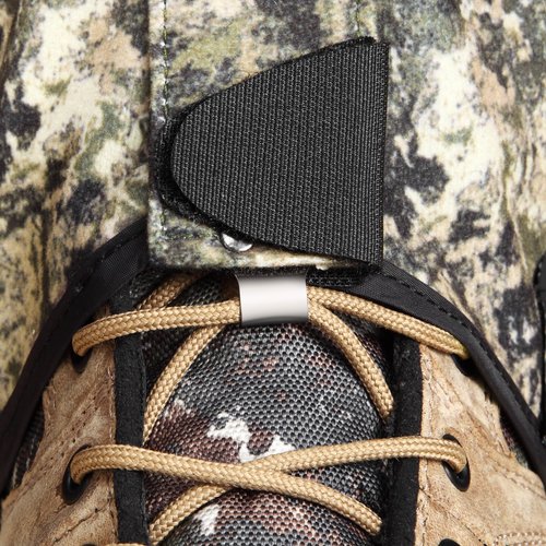 QOGIR Hunting Gaiters Boot Gaiters: Durable Leg Gaiters for Hunting, Waterproof Hiking Gaiters with Upgraded Rubber Foot Strap, Adjustable Snow Boot Gaiters for Hiking, Hunting, and More