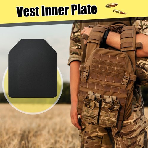 Frienda 4 Pcs Vest Inner Plate EVA Vest Inner Liner Foam Black Foam Plates for Plate Carrier Foam Plates for Vest EVA Foam Protective Pad Cushions