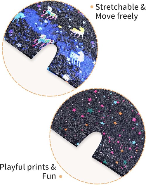 Leotard for Girls by [Brand Name] - Sparkly Gymnastics Unitard with Shorts | Sleeveless One-Piece