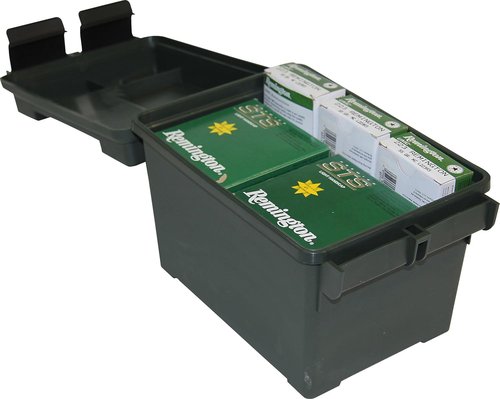 MTM AC45 Ammo Can 45-Caliber Holds 500 Round Case of 45 ACP, Heavy-Duty Dual Latching System, Rugged Polypropylene Plastic, O-Ring Seal System, Water Resistant, USA Made, Forest Green