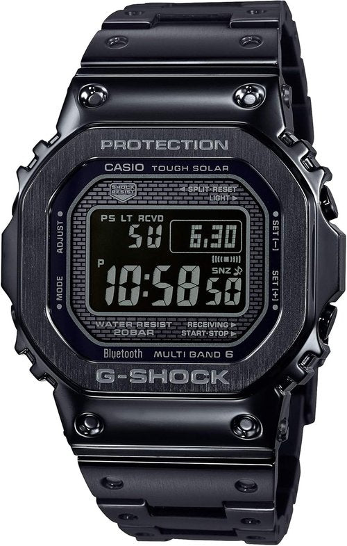 G-Shock GMWB5000GD-1 | Black Digital Watch with Durable Strap and Stylish Design