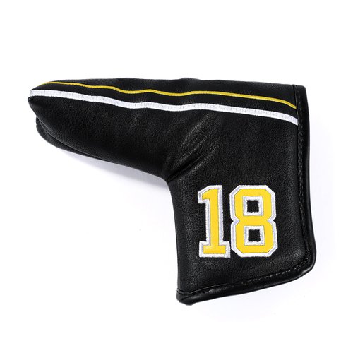 Golf Club Covers, Funny Leather Driver Headcover, Fairway Wood, 3 Wood, Hybrid, Fits Mallet Blade Putter Head Covers, Alignment Stick Cover, Headcovers Set (Blade)