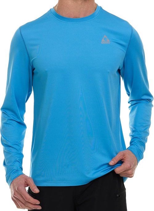 Gerry Rash Guard - Long Sleeve Men's Swim Shirt | UPF 50 UV Protection for Fishing & Hiking