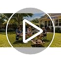 ZENPETIO Oversized Camping Chair 500LBS Support Blue Gray 2-Pack Portable Folding Lawn Chairs