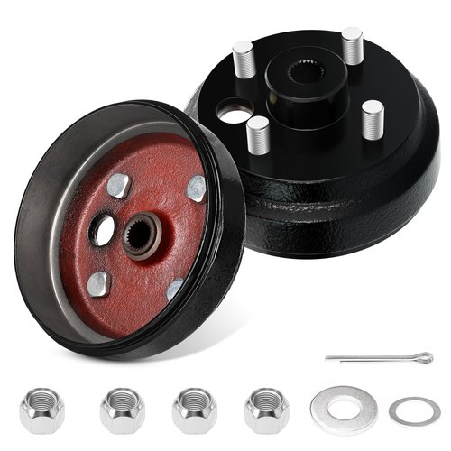 10L0L Golf Cart Brake Drum Hub Assembly for 1982-up EZGO TXT PDS (Electric),1982-1993 2-Cycle Gas Vehicles,Replacement OEM# 19186G1P 19186G1