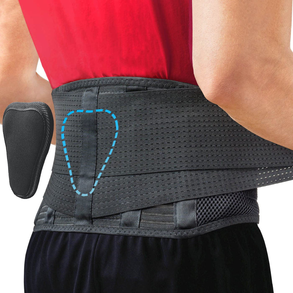 Sparthos Back Support Belt - Instant Relief for Back Pain & Sciatica - Breathable Lumbar Brace | X-Small