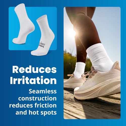 Balega Unisex Adult HC Mini Crew Performance No Show Athletic Running Socks (1 Pair), Charcoal, Medium