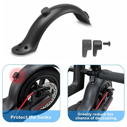 Yungeln Rear Mudguard Scooter Fender Bracket Scooter Replacement Accessory Support Mudguard Bracket Fender Compatible with Xiaomi 1S / M365 / Pro