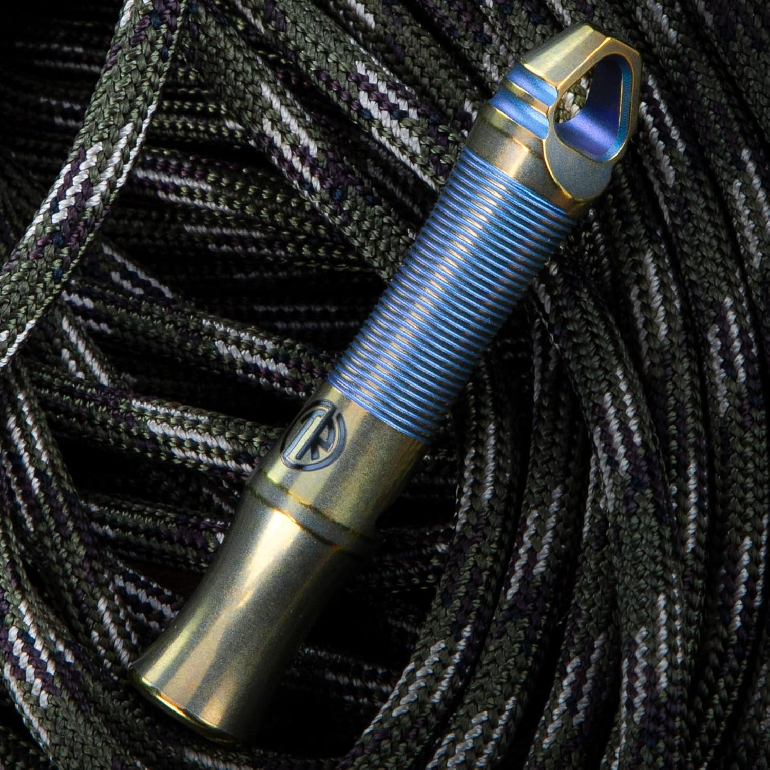 TACRAY Titanium Whistle - Ultra-Loud 120+ dB, Lightweight & Durable for Emergency Survival | Hiking & Camping