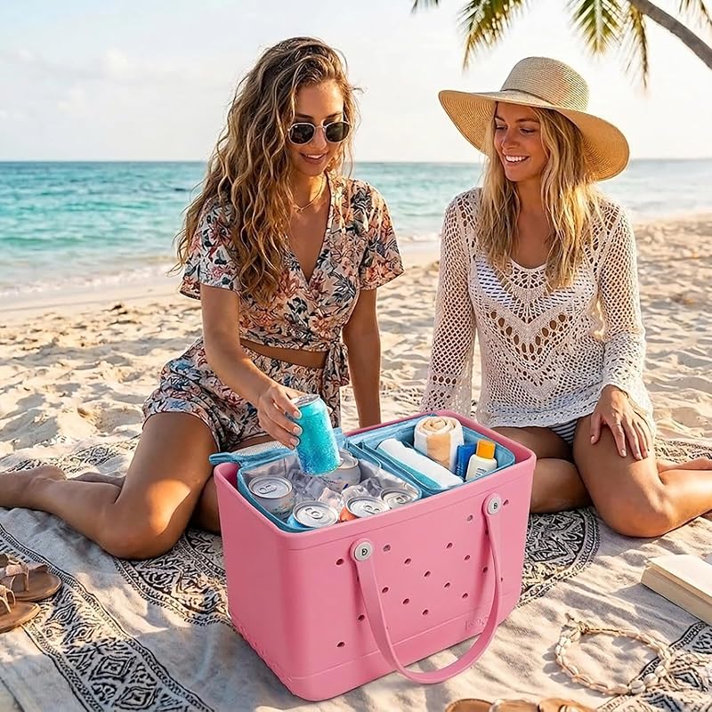 Blue Bogg Bag Cooler Insert 2-in-1 Cooler & Mesh Organizer for Large Bogg Bags