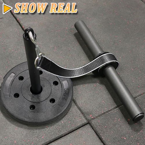 Forearm Blaster Roller Anti-Slip Handle Forearm Wrist Exerciser Trainer Strength Equipment Home Gym Must for Exercising Fitness Workout (Strap)