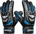 Regine Switzerland Goalkeeper Gloves - Youth Soccer Goalie Gloves with Strong Latex Grip & Double Wrist Support