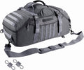 Hannibal Tactical 55L Duffle Bag - Versatile 3-in-1 Tactical Backpack for Sports & Outdoor Activities | Grey