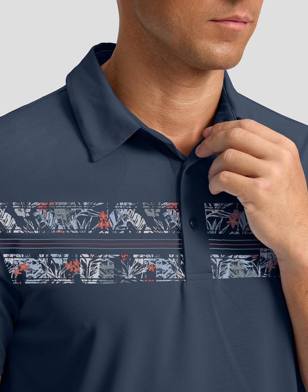 Skiennix Men's Golf Polo Shirt - Dry Fit Moisture-Wicking Performance | Short Sleeve Casual Athletic Wear